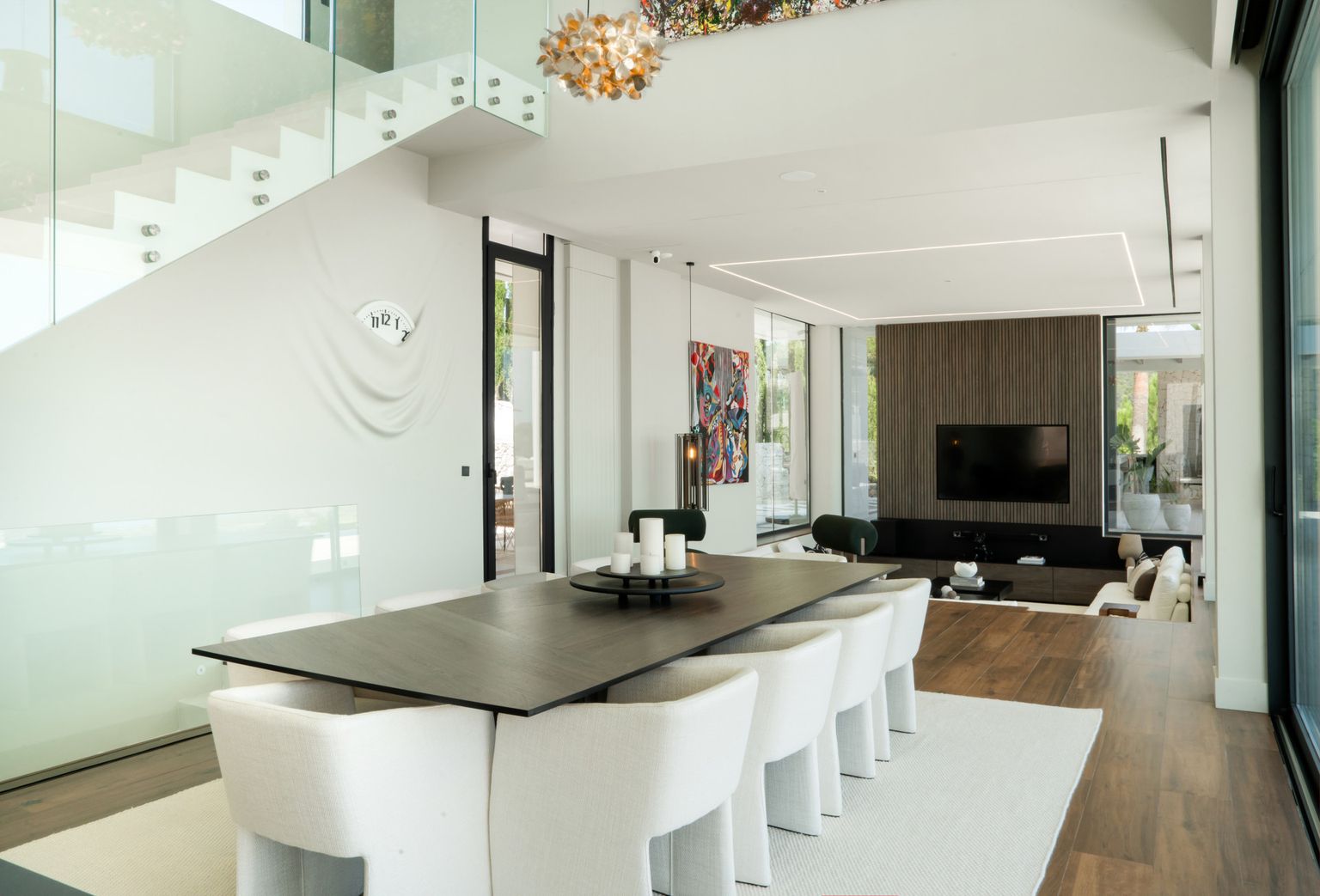 Architectural Masterpiece with Panoramic Views in Monte Mayor, Benahavís